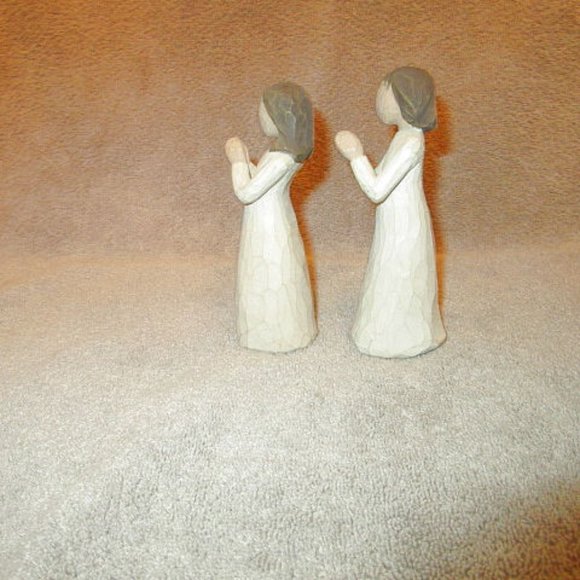 Willow Tree Accents Vintage Willow Tree Sisters By Heart Figurines